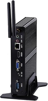 Fanless Mini PC, Desktop Computer, HTPC, Nano Kodi Box, Pentium N3510 N3520, Windows 11 / Linux Ubuntu, BM10, 2 x COM, VGA, HDMI, USB3.0, 4 x USB2.0, LAN, 8G RAM, 128G SSD