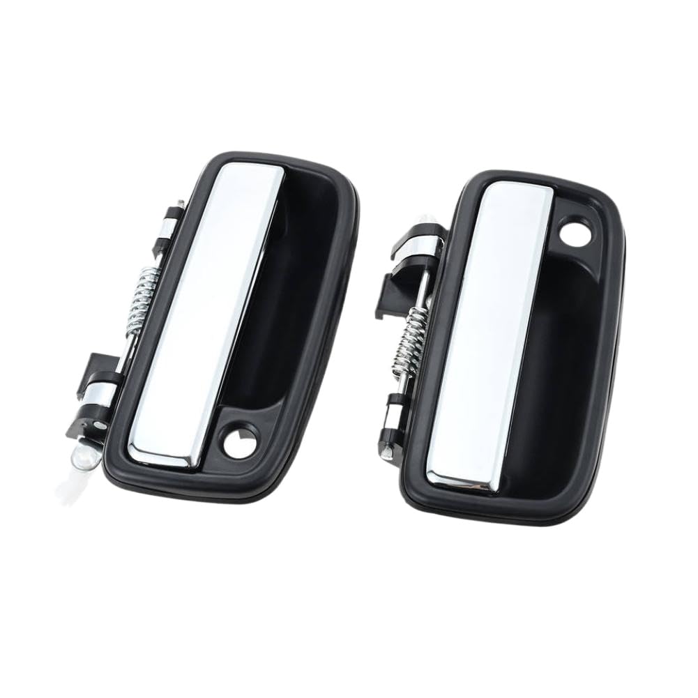 Dapggkdtq Onecolor Exterior Front Left Driver Side And Right Passenger Side Door Handles Compatible With Toyota Tacoma 1995-2004 2004-2012