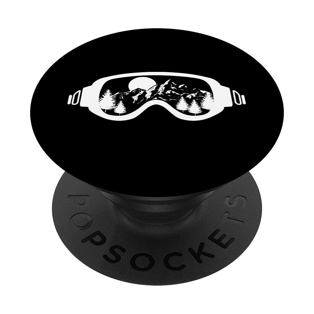 funny ski goggles Skiing Gift For Men Women Cool Skier Fan PopSockets Swappable PopGrip : Cell Phones & Accessories Carbon belt drivetrain on color:R8 Blue series:abu_garcia_beast