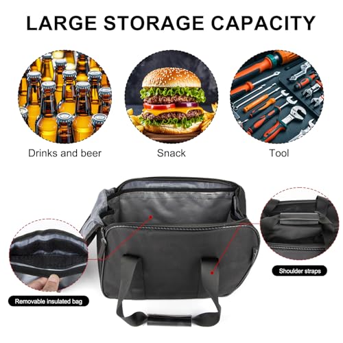 Bolsa de Herramientas para Silla de Montar PSLER Negra miniatura 4