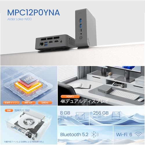 IPRODA ミニ PC N100 の商品画像 2