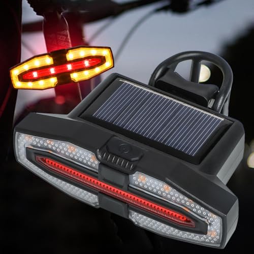 ���]�� �e�[�����C�g IP65�h�� ���]�ԗp �E�C���J�[ LED �����w���� �\�[���[&USB�[�d�� �e�[�������v �����R���t�� ���܉E�� �x���� ���̖h�~ �ʋ� �ʊw �T�C�N�����O �A�N�Z�T���[