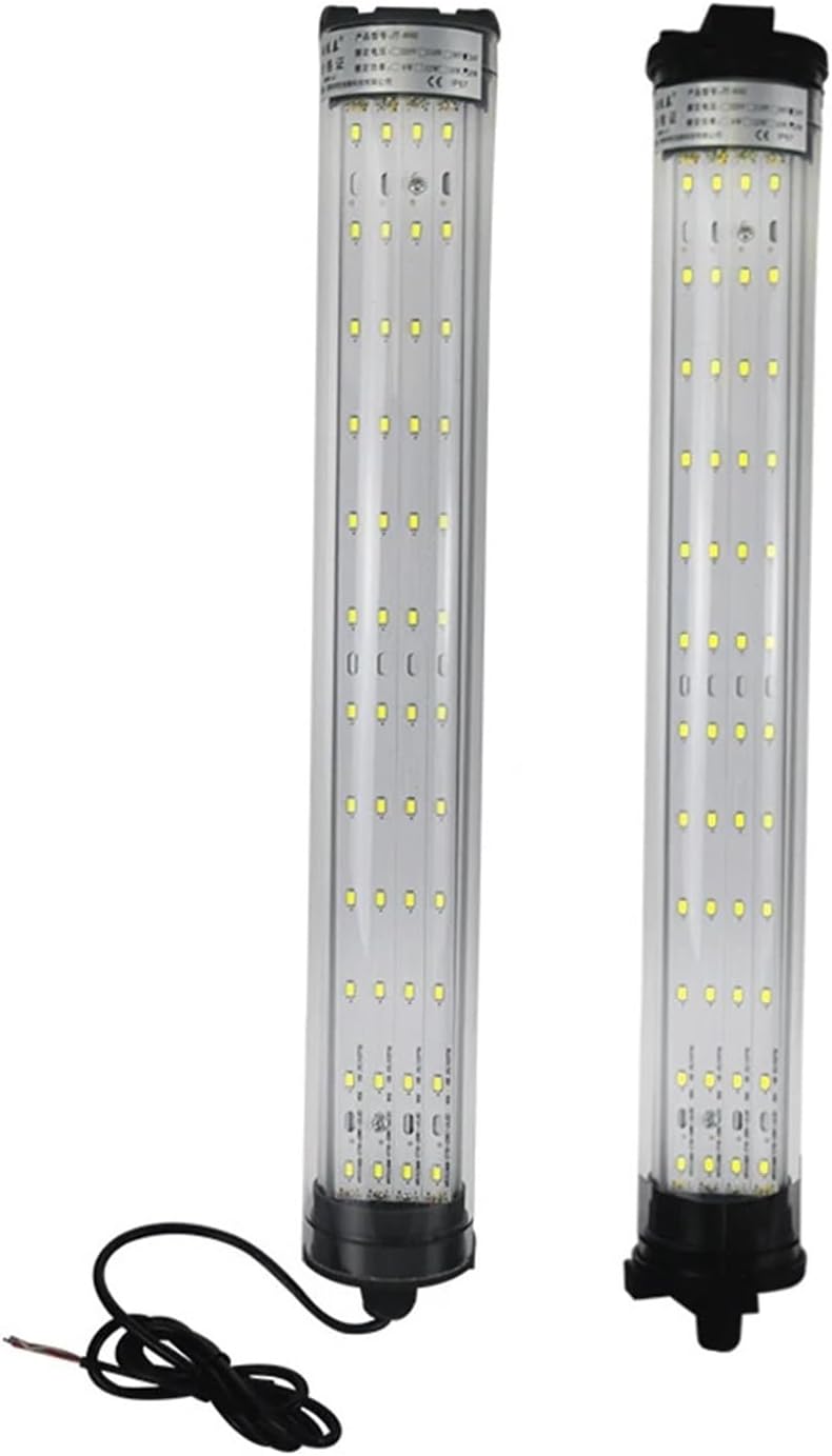 1PCS Machine Tools Lamp CNC Lathe Alloy Fluorescent Lamp Resistant Waterproof IP67 Cylindrical 220V(10W 440mm,24V)