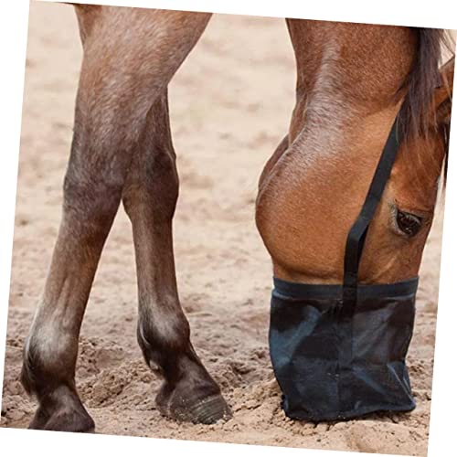 LIOOBO bola de guloseima para cavalo ração para cavalos coelho rede de alimentação para cavalos saco