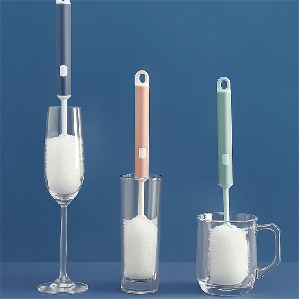 Cup Brush Cup Washer Water Cleaning Long Handle Milk Bottle no Dead Corner to Tea Stain Sponge Small
