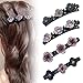 2024 Haarspangen mit funkelnden Kristallsteinen, geflochtene Strass-Haarspangen für Damen und Mädchen, elegante Haarstyling-Clips, glänzende Strass-Haarspange, leicht geflochtene Haarspangen (4 Stück) 11/2024 günstig Kaufen-2024 Haarspangen mit funkelnden Kristallsteinen, geflochtene Strass-Haarspangen für Damen und Mädchen, elegante Haarstyling-Clips, glänzende Strass-Haarspange, leicht geflochtene Haarspangen (4 Stück)