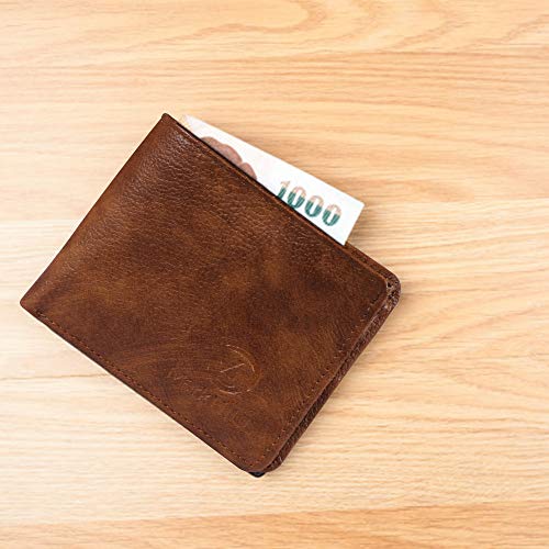 Image of Mark Hill Men's Wallet (TAN- Brown)