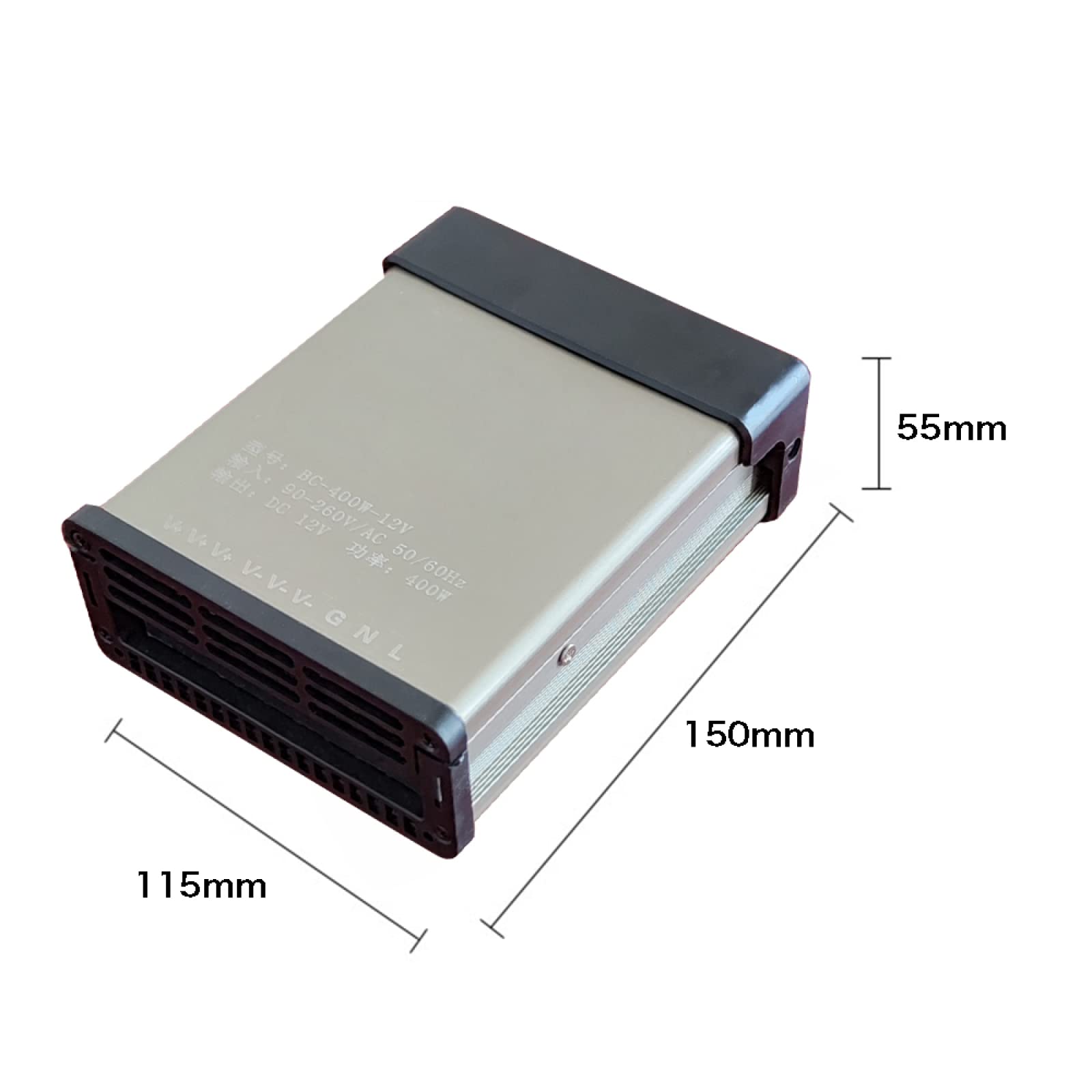 Trasformatore LED Alimentatore LED, Trasformatore Driver 12V DC Adattatore Driver LED Tensione Costante Per Numeri Civici LED, Strisce LED.,200 W
