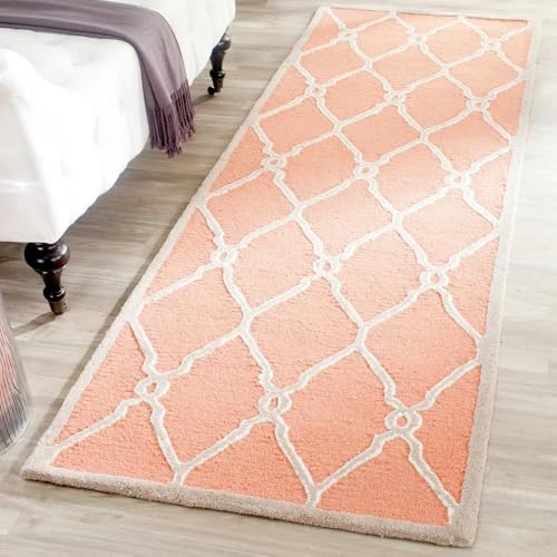 Image of Hand Tufted Wool Carpets Anti Shedding Rug Modern Carpets for Living Room Size 7x10 Feet