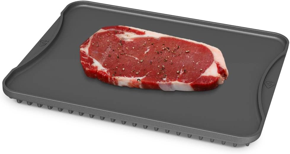 Aluminum Alloy Defrosting Tray for Thawing Frozen Meat, Rapid Thawing