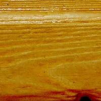 木のヘキサテーブル ウォルナット色ウレタンニス撥水仕上げ 木の