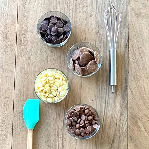 1kg Chocolat de couverture chocolat blanc 29% de cacao - petites pistoles - pour préparation chocolat maison, patisserie, pour vos fontaines chocolat - Chocolat de qualité professionnelle