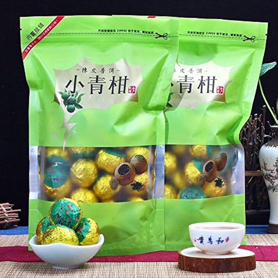Amazon.co.jp: Bacilio プーアール茶【青柑 プーアル茶 】150g