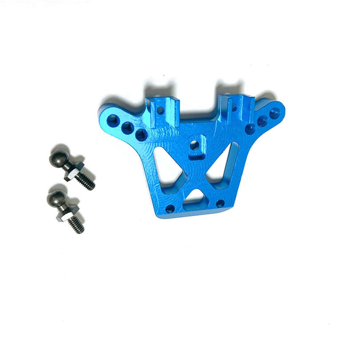 Aluminum Alloy Rear Shock Absorber Tower Bracket RC Parts for Traxxas LaTrax Teton 1/18 RC Car, Blue