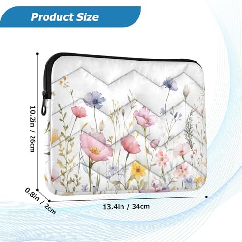 Funda Protectora para Laptop 13-14 Pulgadas Flores miniatura 3