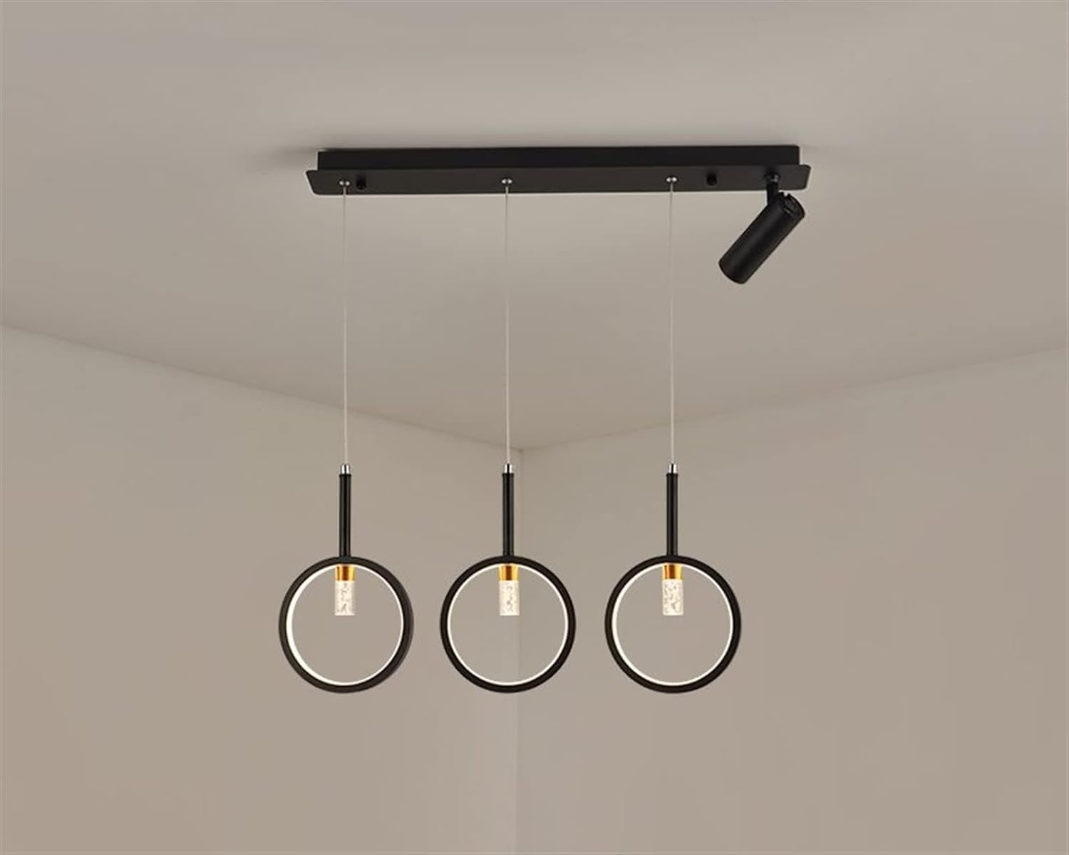 Lámpara colgante LED para mesa de comedor moderna y barra de cocina 7