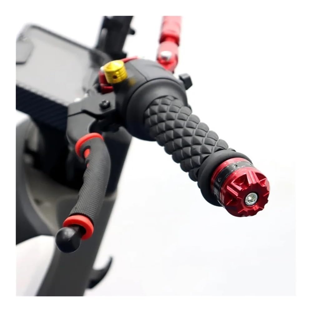 Puños Universales para Manillar De Motocicleta Aleación Aluminio 7/8" Y 22 Mm