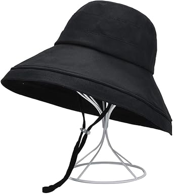 BeFur Outdoor Womens Summer Bucket Hat Foldable Wide Brim Beach Sun Cap