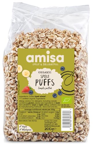 Amisa Organic - Spelt Puffs - 200g image 2
