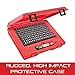 Starrett Precision Steel Pin Gage Set with Rugged, High Impact Protective Case - .061-.250