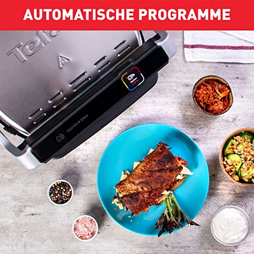 Foto von Tefal Kontaktgrill, Edelstahl/Schwarz, 30x20 cm