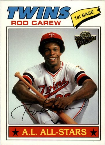 2003 Topps All-Time Fan Favorites Baseball Card #7 Rod Carew