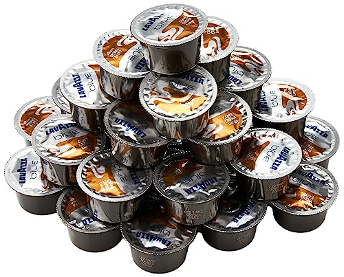 Image of Lavazza Blue Caffe Crema Lungo, Pack Of 300 Coffee Capsules, Compatible With Blue Machines, 800 Gm