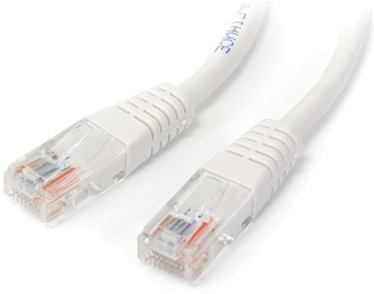 Startech.Com M45PAT15MWH Kabel Sieciowy RJ45, Biały