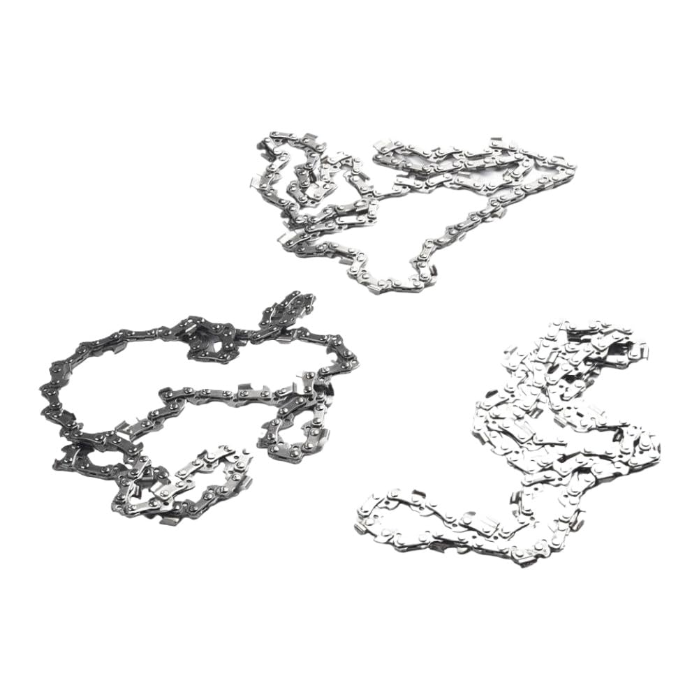 Cadena de motosierra de 3 piezas 14 pulgadas 35 cm 3/8 paso LP registro 52 enlace de transmisión Compatible con 135 235 236