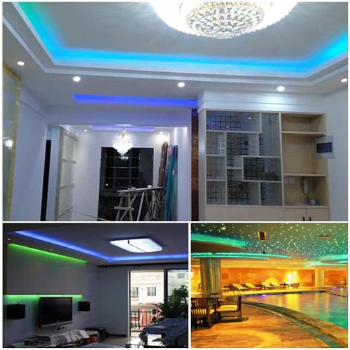 Image of LED Strip Lights,AC110-130V Dimmable 20000LM 33ft /10m SMD 2835 1200 LEDs Waterproof IP44 LED Lights Strip Ribbon, More Brightness Than Low Voltage LED Strip Lights (Green)