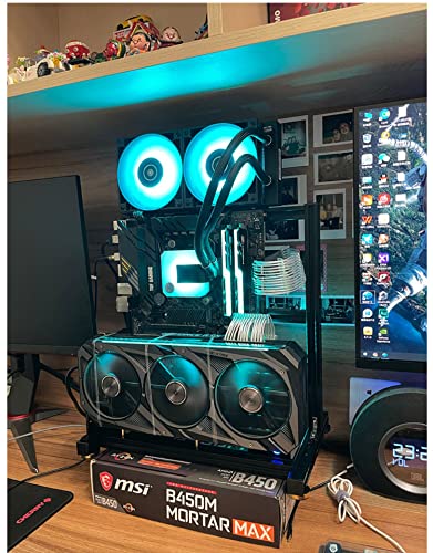 Ediy Pc Test Bench Open Air Computer Case Atx Itx Umatx Matx Motherboard Chassis Aluminum Bracket Diy Bare Frame Atx Support 120 240 360 Liquid Cooling #TOP4