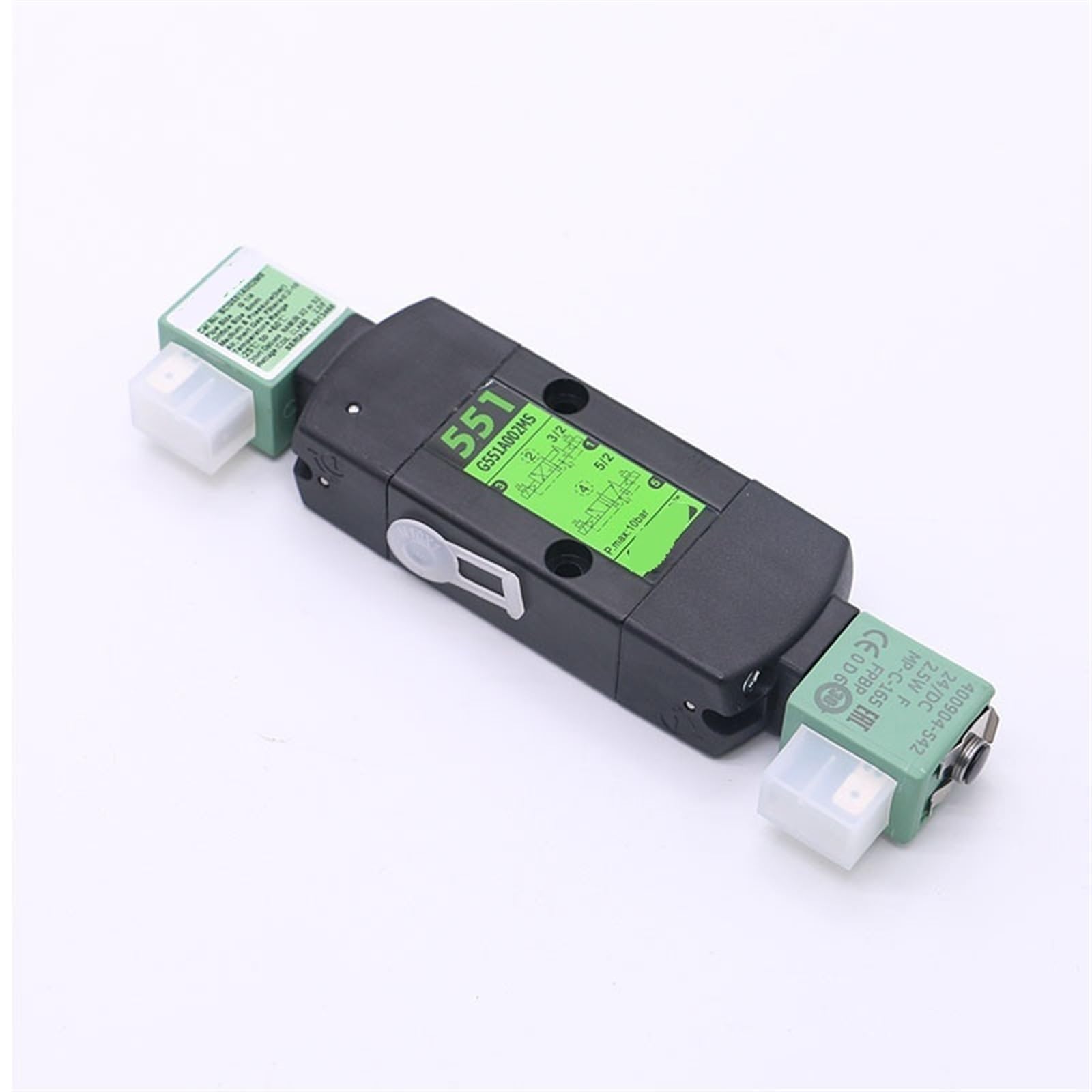 Électrovanne 5/2 G551A002MS avec bobine AC220V haute longévité pour automates