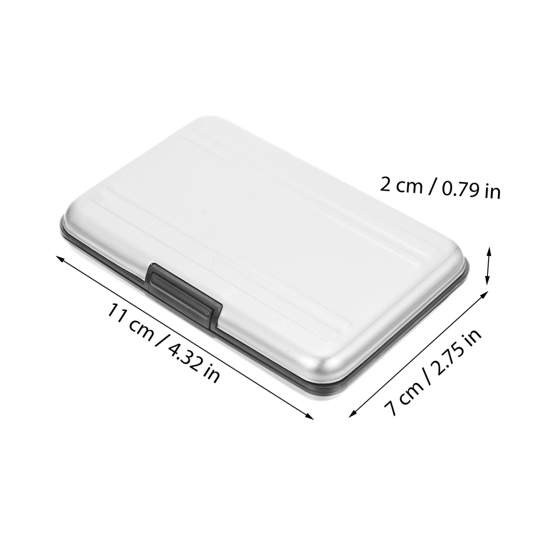 HOMOCONO Professional Memory Card Storage Box Card Organizer Slots Compact Carrying Case for Digital Camera