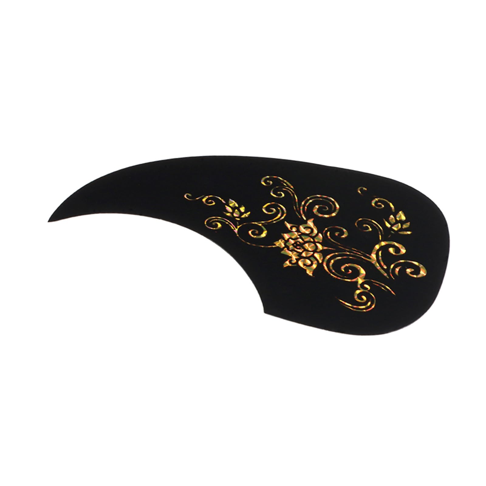 Pickguard Guitare Acoustique En Bois De Rose - Protection Pour Gaucher - Autocollant Facile à Poser