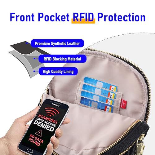 Image of INICAT Lightweight Small Crossbody Sling Bag for Women | Mini Travel Purse,Multi-pocket with Card Slots,Durable Vegan Leather,Everyday Carry