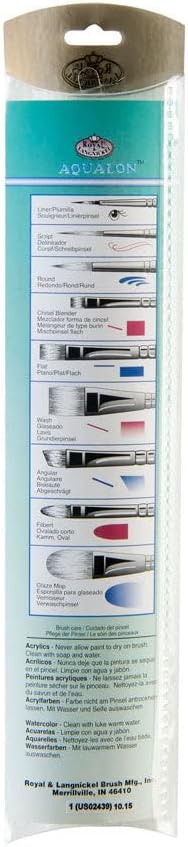 Royal & Langnickel Aqualon Detail Artist Brush Set, 10-piece