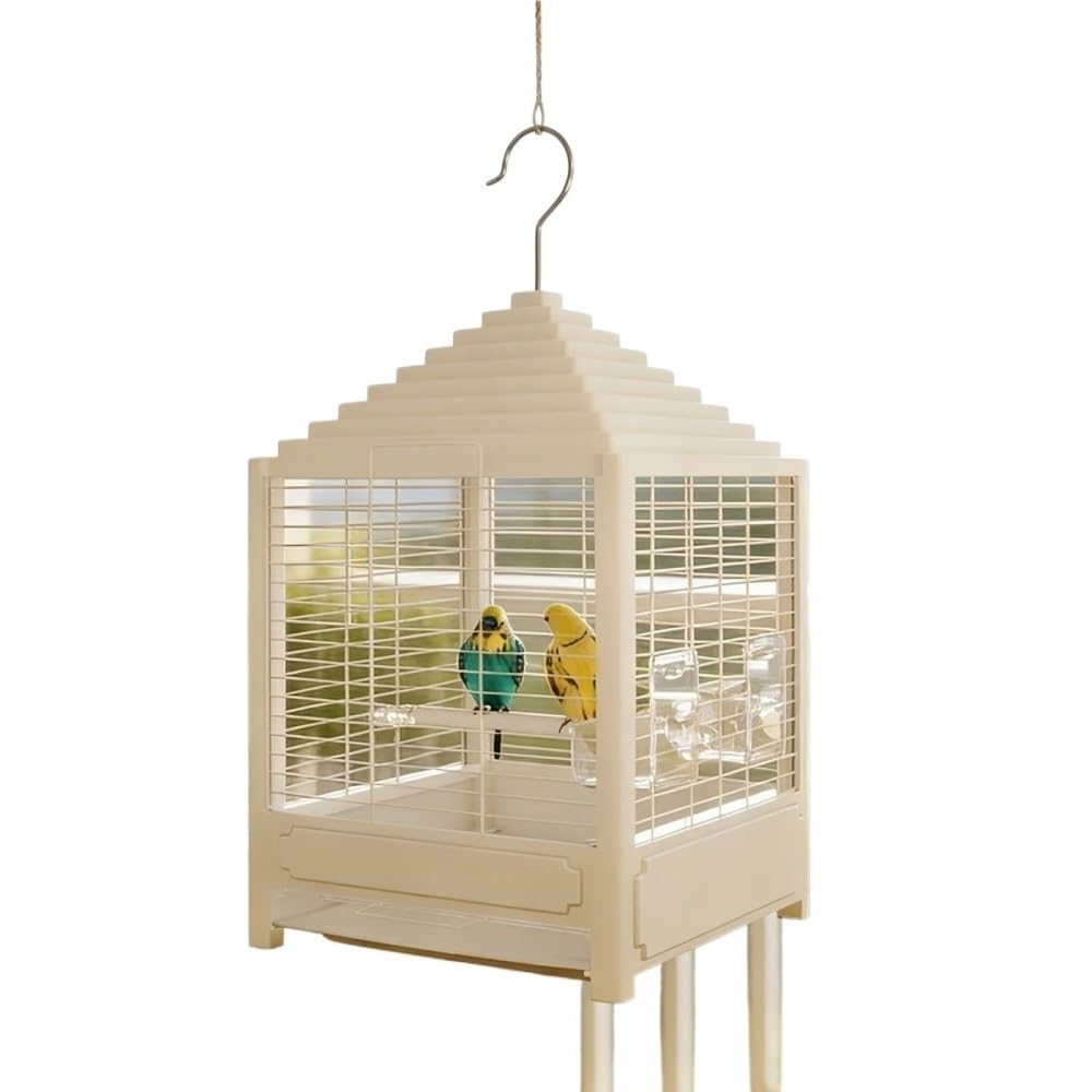 Gabbia for uccelli Clear House, gabbia trasparente sospesa for piccoli uc