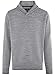 oodji Ultra Hombre Suéter de Punto Texturizado con Cuello Vuelto, Gris, ES...