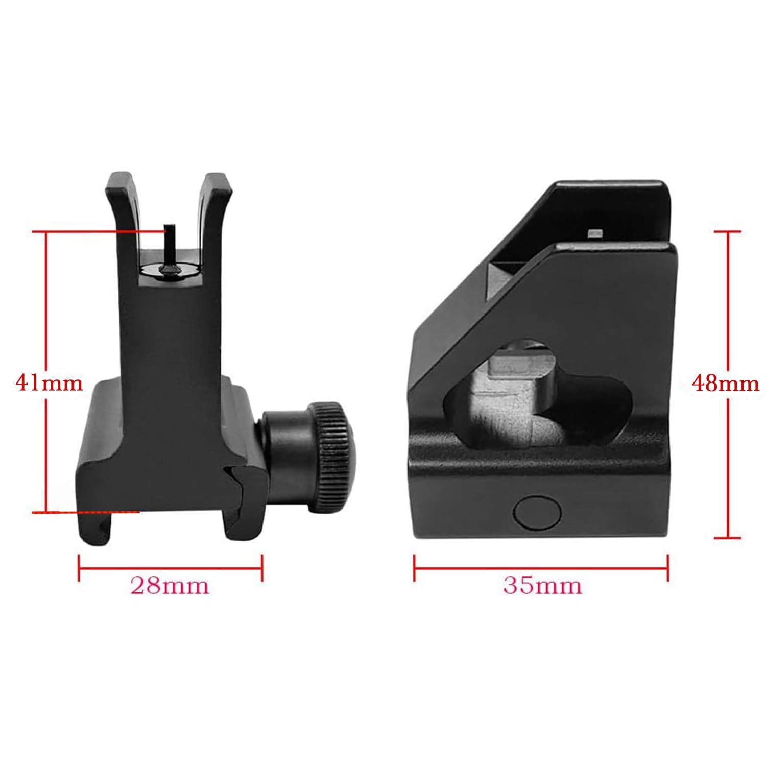 Super Hight A2 Front Sight for Picatinny Rails Iron Sights,? 41mm Central Height ?