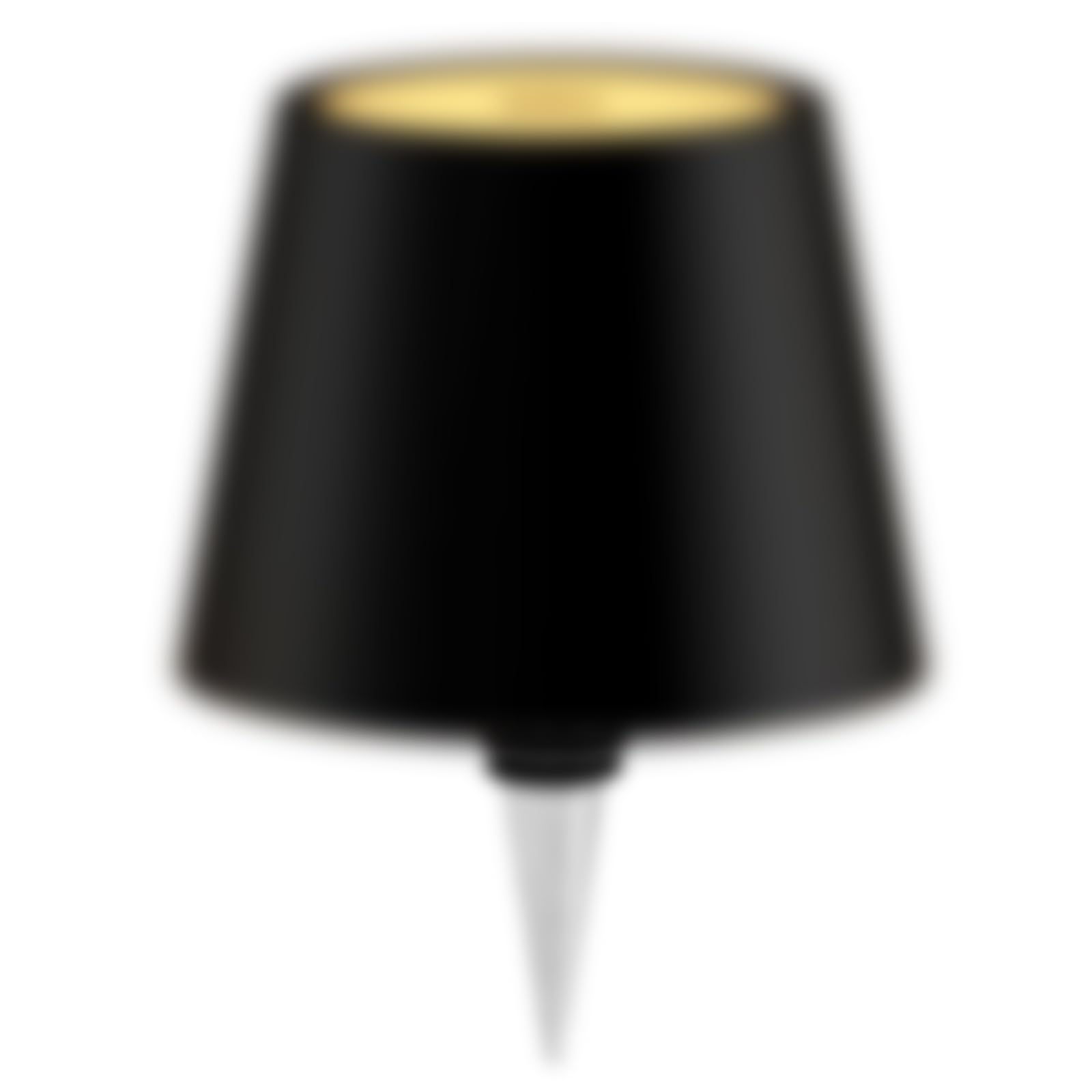 Gqbvpn Black Wireless Dimmable Bottle Lamp, Rechargeable Wireless Led Table Lamps 5200Mah, Wine Bottle Cap Lamp Modern Decoration, For Living Room, Bedroom