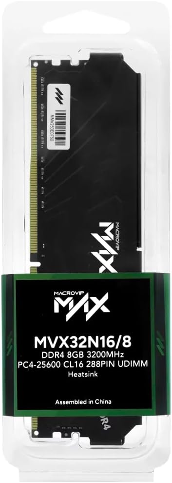 Memória RAM Macrovip Max 16GB DDR4 3200MHz CL16: Review após 30 dias
