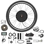 48V 27.5'' 1000W Rear wheel Electric Bikes Conversion Kit Hub Motor, Electric Bicycle Motor,E-bike Cycling Hub with Controller, Bike Bicycle Conversion Tool Kit 7-speed Cassette,SW900 Screen