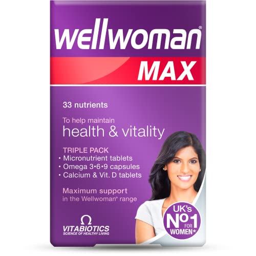 Wellwoman Max Beauty Supplements, 84 Tablets