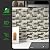LONGKING 10-Sheet Brown Peel and Stick Backsplash Tile for Kitchen, Vinyl Stick on Tile Stickers for Wall, Kitchen, Bathroom, Counter Top