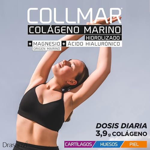 Miniatura 2 de Drasanvi Colageno Marino Hidrolizado+ Magnesio+ Ácido Hialurónico (PACK 3) | Colágeno Articulaciones, Piel y Huesos | 3 × 180 Comprimidos = 90 días | Sabor Vainilla | COLLMAR