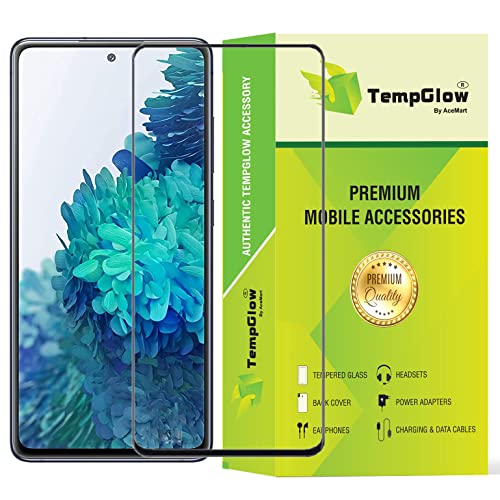 Image of Screen Protector for Samsung Galaxy S20 FE | Black Tempered Glass Edge-to-Edge 6D Screen Guard With Installation Kit