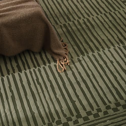 Tapete Revival Rugs 240x160 cm, poliéster reciclado verde miniatura 6