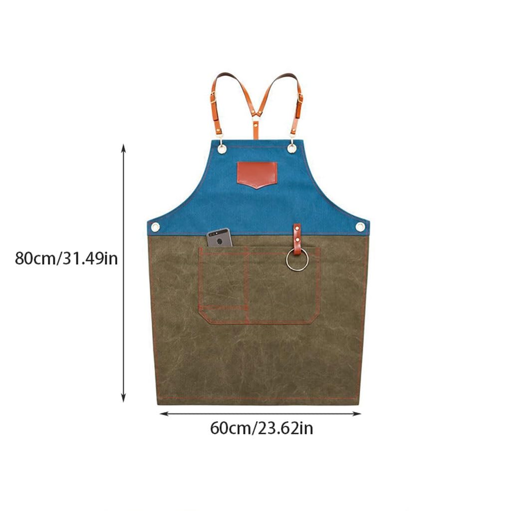 NEBE Grembiule da cameriere Grembiule da cucina Cucina Cowboy Ristorante cinese Cottura Barbiere Latte Negozio di tè Ristorante Abiti da lavoro for uomo e donna Grembiuli Grembiule
