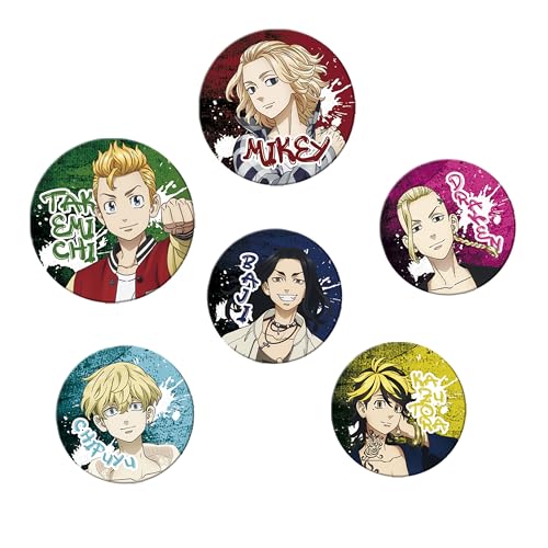 ABYstyle TOKYO REVENGERS Pack de insignias de la pandilla de Toman, Metal