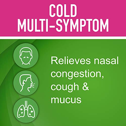 Goodsense Tussin Cough & Cold, Wild Cherry Flavor; Multi-Symptom Cold Medicine Relieves Cough, Nasal Congestion And Chest Congestion, 4 Fluid Ounces #TOP2
